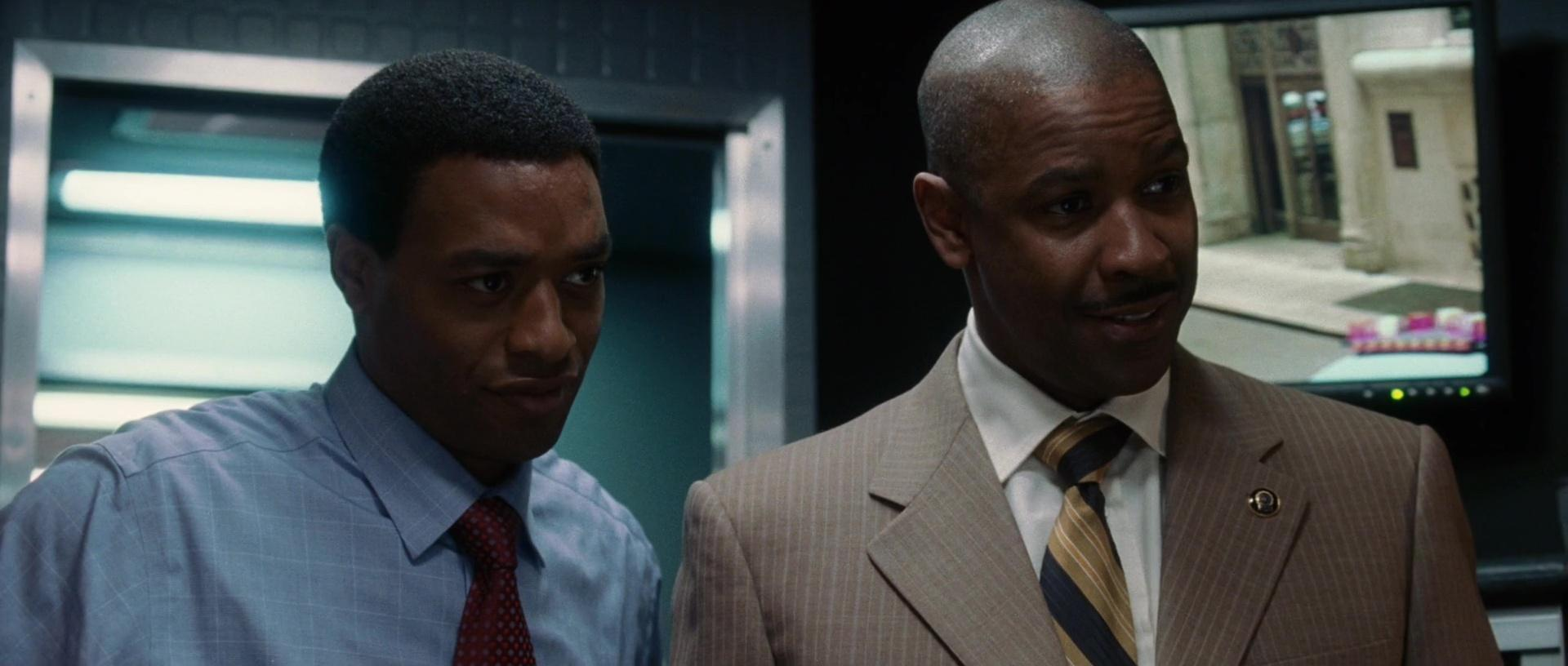Image from Inside Man (2006 film) - Denzel Washington and Chiwetel Ejiofor pictured