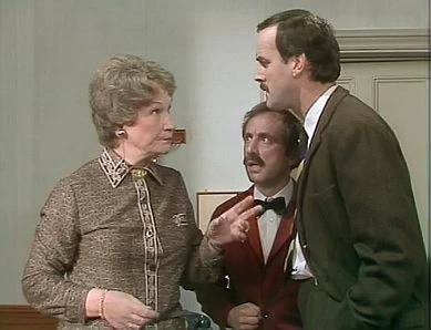 Still from Fawlty Towers